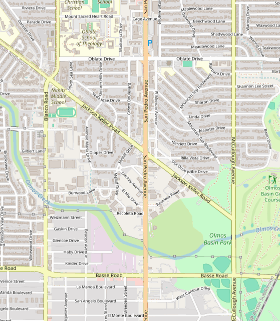 Club location map