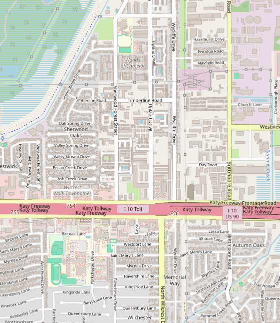 Club location map