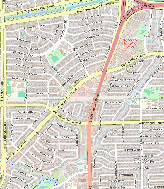 Club location map