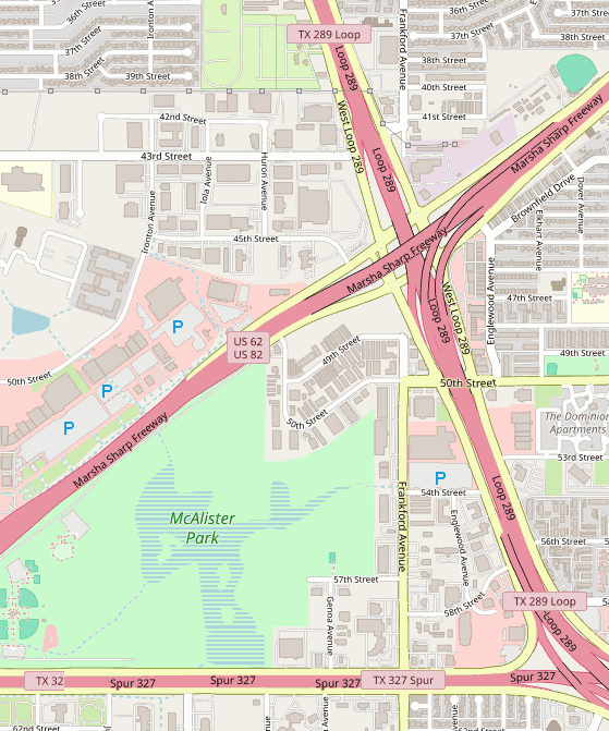 Club location map