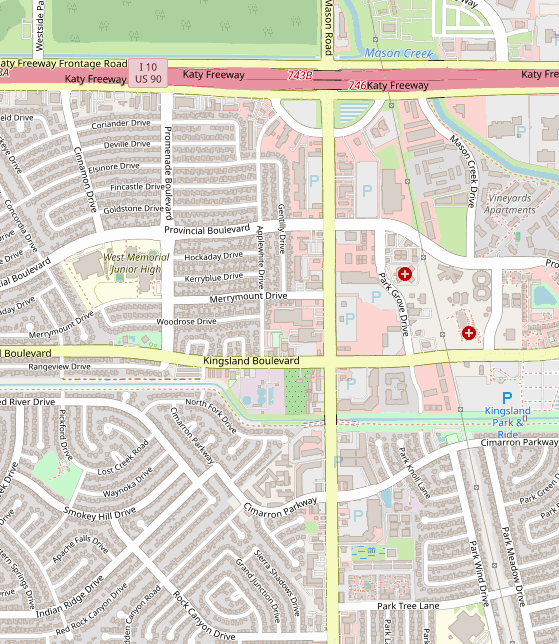 Club location map