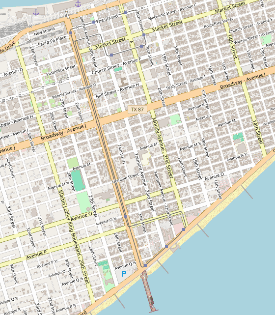 Club location map