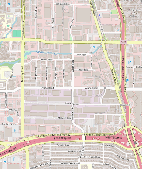 Club location map