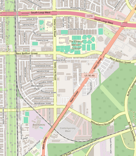 Club location map