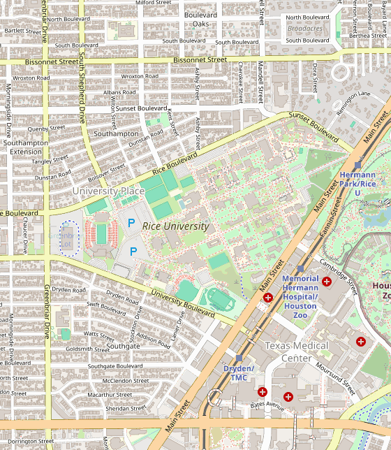 Club location map