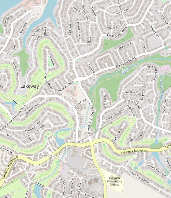 Club location map