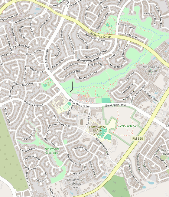 Club location map