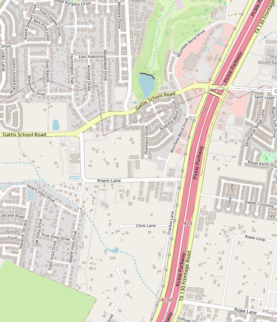Club location map