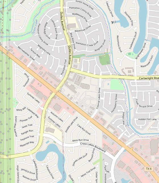 Club location map