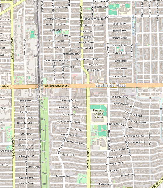 Club location map