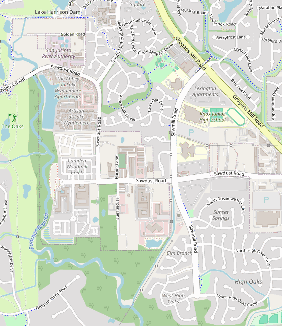 Club location map