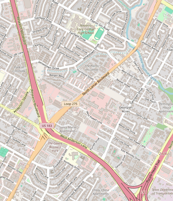 Club location map