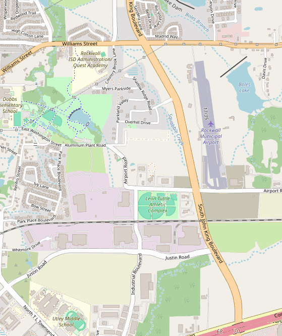 Club location map